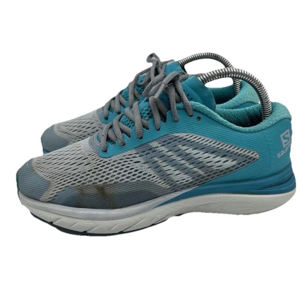 Salomon Sonic Ra Max  Blue Running Sneakers Women’s Size
